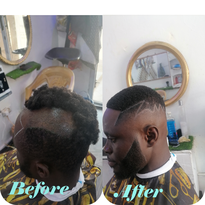 /Artificial hair replacement with human artificial affro hair