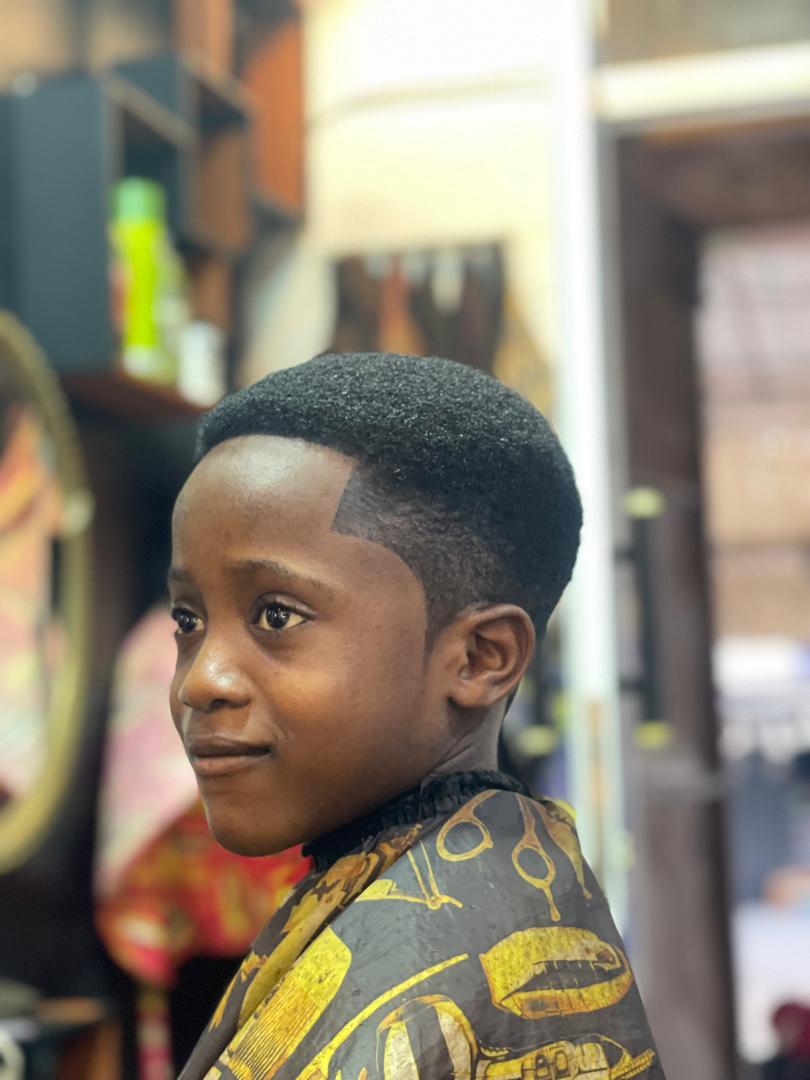 /Child hairline retouched